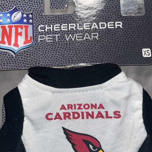 NFL Arizona Cardinals Pet Cheerleading outfit! - Picture 2 of 5